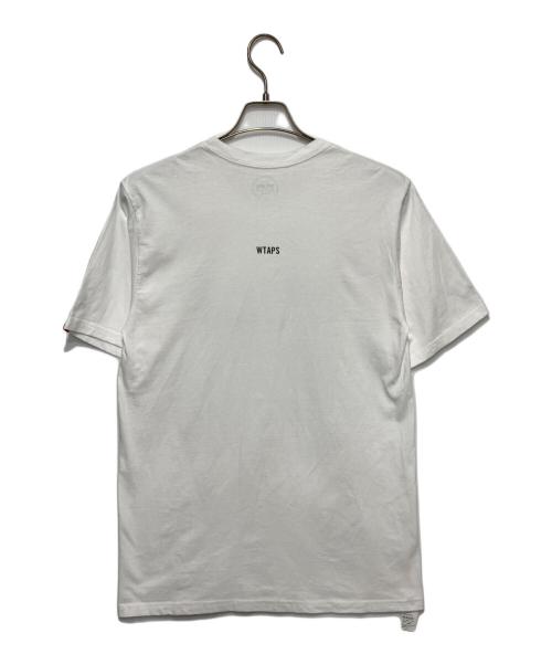 WTAPS（ダブルタップス）WTAPS (ダブルタップス) ロゴプリントTシャツ ホワイト サイズ:3の古着・服飾アイテム