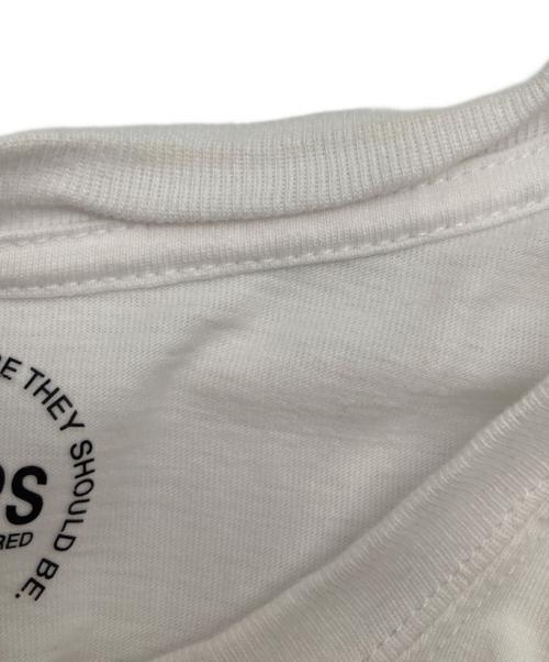 WTAPS（ダブルタップス）WTAPS (ダブルタップス) ロゴプリントTシャツ ホワイト サイズ:3の古着・服飾アイテム