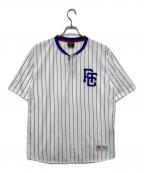 FTCエフティーシー）の古着「ベースボールシャツ」｜ホワイト×ブルー