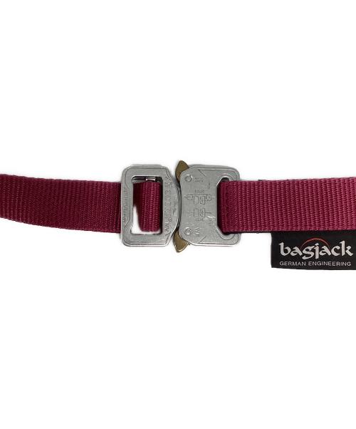 BAGJACK（バッグジャック）BAGJACK (バッグジャック) COBRAバックルベルト ボルドーの古着・服飾アイテム