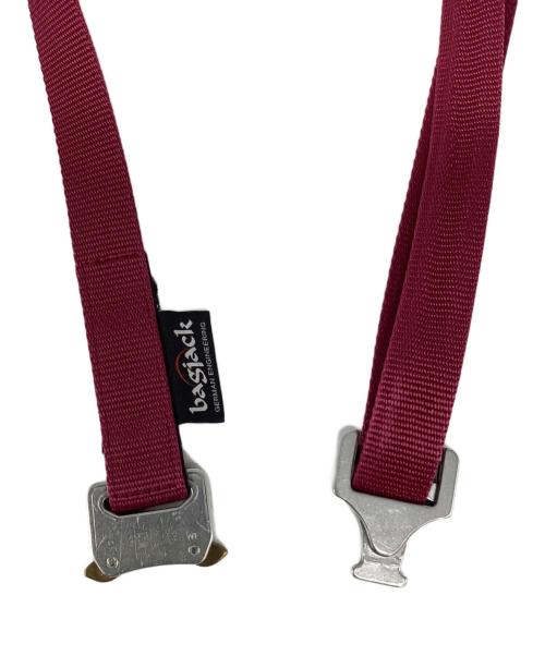BAGJACK（バッグジャック）BAGJACK (バッグジャック) COBRAバックルベルト ボルドーの古着・服飾アイテム