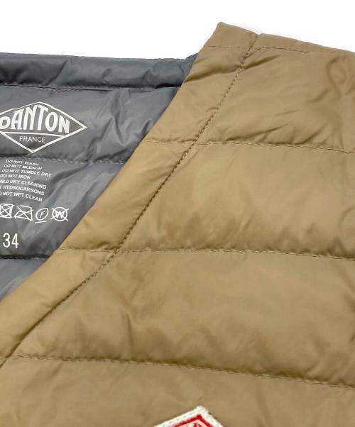DANTON（ダントン）DANTON (ダントン) ダウンコート ベージュ サイズ:34の古着・服飾アイテム