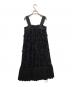 Sov. (ソブ) フラワーレースノースリーブワンピース ブラック サイズ:36：14000円