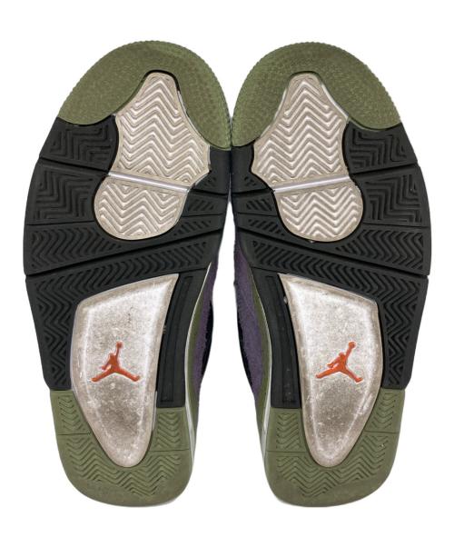 NIKE（ナイキ）NIKE (ナイキ) WMNS AIR JORDAN 4 RETRO パープル サイズ:27.5の古着・服飾アイテム