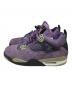 NIKE (ナイキ) WMNS AIR JORDAN 4 RETRO パープル サイズ:27.5：11000円