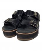 UGGアグ）の古着「コンフォートサンダル」｜ブラック