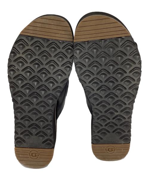 UGG（アグ）UGG (アグ) コンフォートサンダル ブラック サイズ:23.5の古着・服飾アイテム
