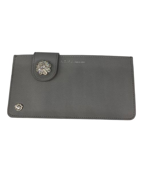 A.D.M.J.（エーディーエムジェイ）A.D.M.J. (エーディーエムジェイ) クリスタルデザインロングウォレットの古着・服飾アイテム