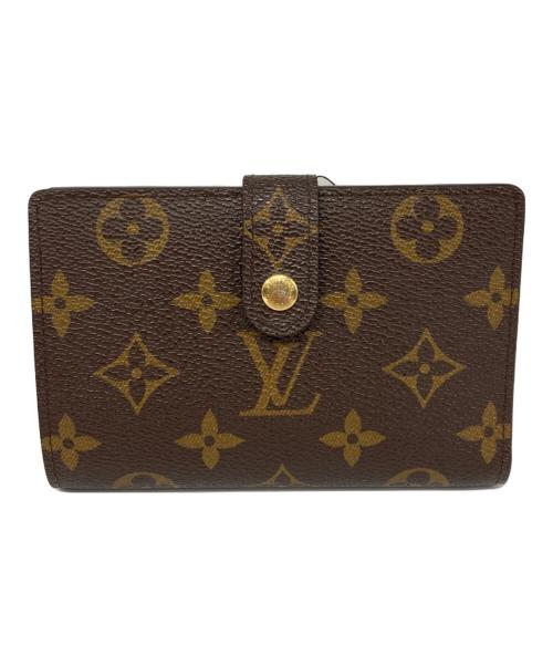 LOUIS VUITTON（ルイ ヴィトン）LOUIS VUITTON (ルイ ヴィトン) 2つ折り財布/ ポルトモネ・ビエ・ヴィエノワ ブラウンの古着・服飾アイテム