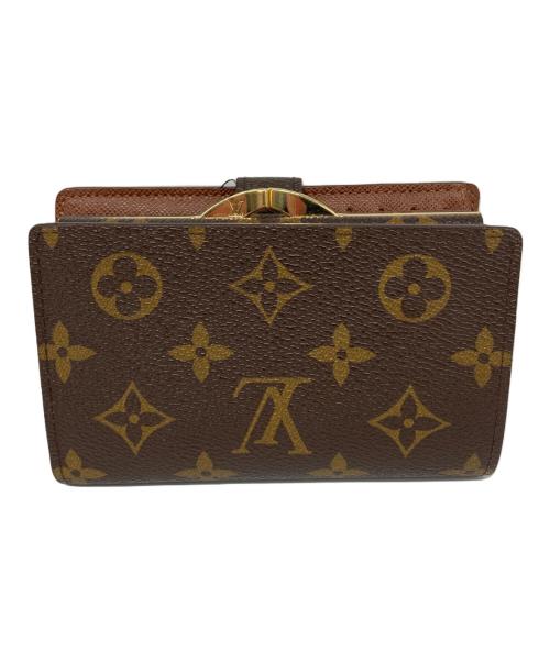 LOUIS VUITTON（ルイ ヴィトン）LOUIS VUITTON (ルイ ヴィトン) 2つ折り財布/ ポルトモネ・ビエ・ヴィエノワ ブラウンの古着・服飾アイテム