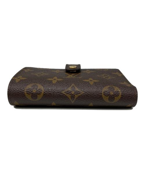 LOUIS VUITTON（ルイ ヴィトン）LOUIS VUITTON (ルイ ヴィトン) 2つ折り財布/ ポルトモネ・ビエ・ヴィエノワ ブラウンの古着・服飾アイテム