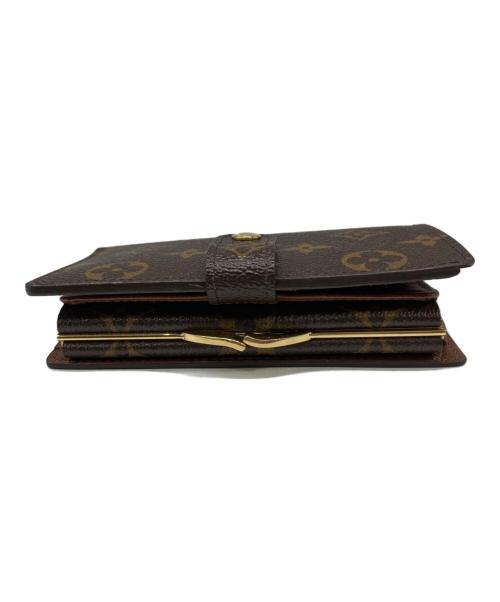 LOUIS VUITTON（ルイ ヴィトン）LOUIS VUITTON (ルイ ヴィトン) 2つ折り財布/ ポルトモネ・ビエ・ヴィエノワ ブラウンの古着・服飾アイテム