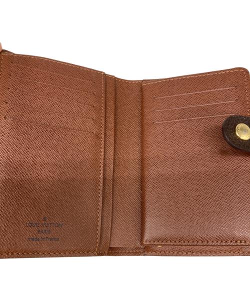 LOUIS VUITTON（ルイ ヴィトン）LOUIS VUITTON (ルイ ヴィトン) 2つ折り財布/ ポルトモネ・ビエ・ヴィエノワ ブラウンの古着・服飾アイテム