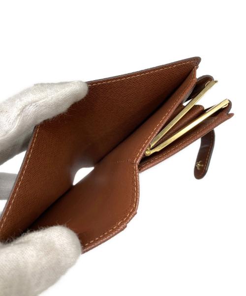 LOUIS VUITTON（ルイ ヴィトン）LOUIS VUITTON (ルイ ヴィトン) 2つ折り財布/ ポルトモネ・ビエ・ヴィエノワ ブラウンの古着・服飾アイテム