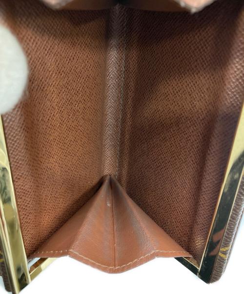 LOUIS VUITTON（ルイ ヴィトン）LOUIS VUITTON (ルイ ヴィトン) 2つ折り財布/ ポルトモネ・ビエ・ヴィエノワ ブラウンの古着・服飾アイテム