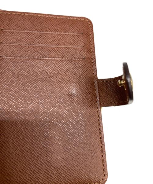 LOUIS VUITTON（ルイ ヴィトン）LOUIS VUITTON (ルイ ヴィトン) 2つ折り財布/ ポルトモネ・ビエ・ヴィエノワ ブラウンの古着・服飾アイテム