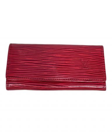 ルイ・ヴィトン レッド ケース 中古・古着通販】LOUIS VUITTON (ルイ ヴィトン) キーケース レッド