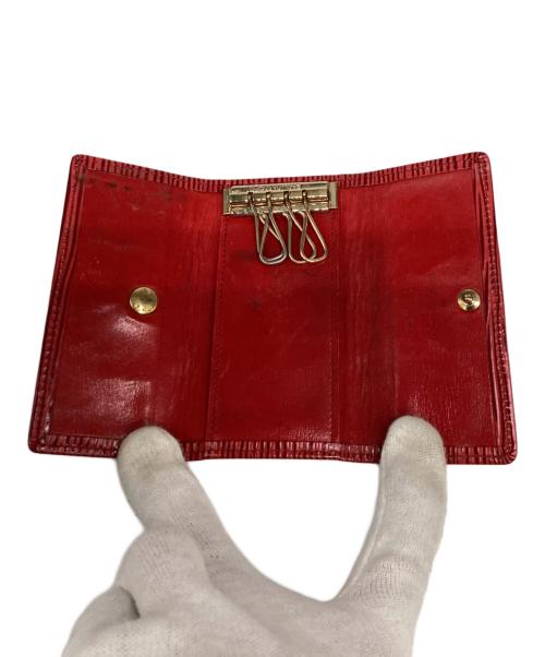 LOUIS VUITTON（ルイ ヴィトン）LOUIS VUITTON (ルイ ヴィトン) キーケース レッドの古着・服飾アイテム