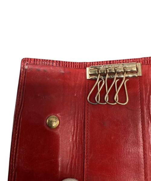 LOUIS VUITTON（ルイ ヴィトン）LOUIS VUITTON (ルイ ヴィトン) キーケース レッドの古着・服飾アイテム