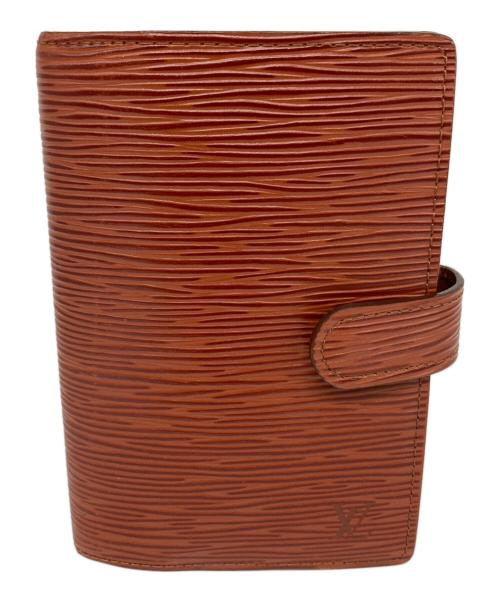 LOUIS VUITTON（ルイ ヴィトン）LOUIS VUITTON (ルイ ヴィトン) アジェンダPM 手帳カバー ブラウンの古着・服飾アイテム