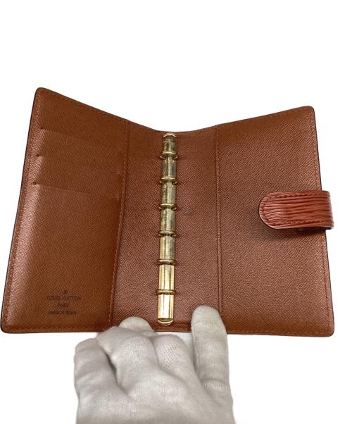 LOUIS VUITTON（ルイ ヴィトン）LOUIS VUITTON (ルイ ヴィトン) アジェンダPM 手帳カバー ブラウンの古着・服飾アイテム