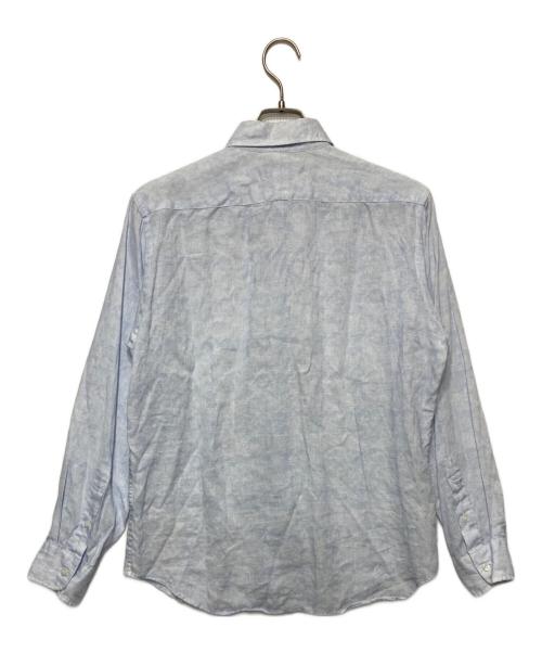 MACKINTOSH LONDON（マッキントッシュ ロンドン）MACKINTOSH LONDON (マッキントッシュ ロンドン) リネンシャツ スカイブルー サイズ:Ｍの古着・服飾アイテム
