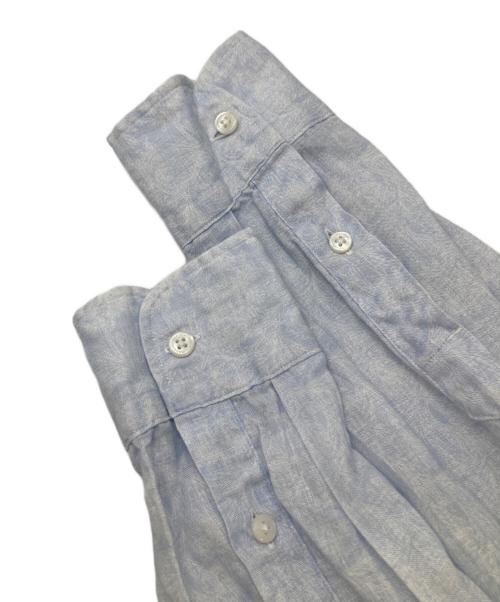 MACKINTOSH LONDON（マッキントッシュ ロンドン）MACKINTOSH LONDON (マッキントッシュ ロンドン) リネンシャツ スカイブルー サイズ:Ｍの古着・服飾アイテム
