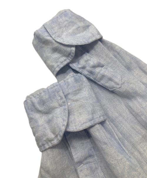 MACKINTOSH LONDON（マッキントッシュ ロンドン）MACKINTOSH LONDON (マッキントッシュ ロンドン) リネンシャツ スカイブルー サイズ:Ｍの古着・服飾アイテム