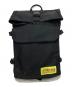Manhattan Portage（マンハッタンポーテージ）の古着「SILVER CUP BACKPACK NYCPrint」｜ブラック