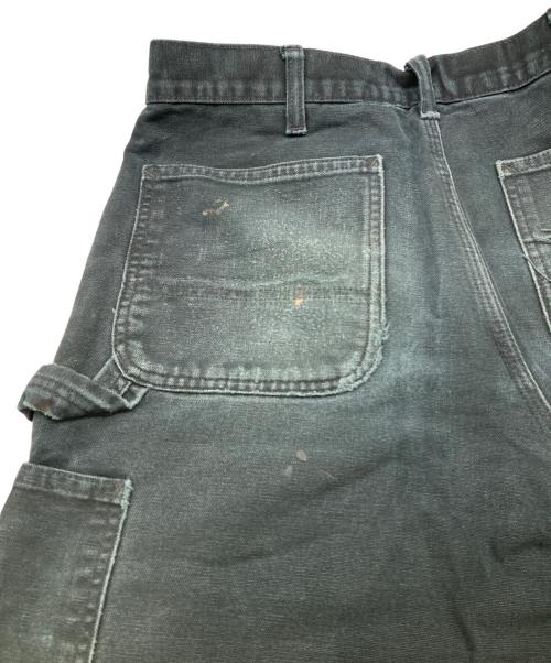 CarHartt（カーハート）CarHartt (カーハート) 裏地チェックダックペインターパンツ ブラック サイズ:32×34の古着・服飾アイテム