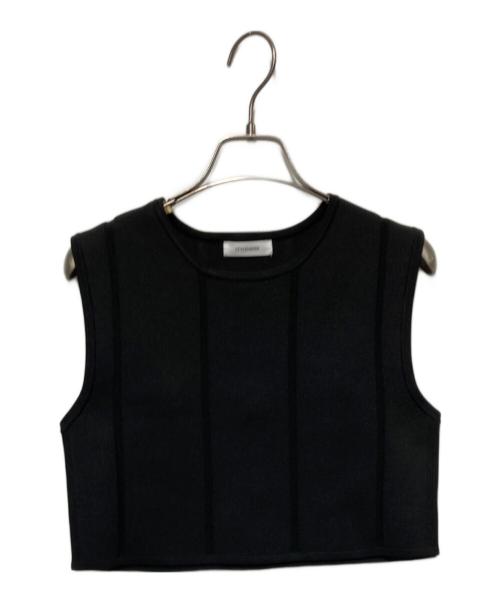 STYLE MIXER（スタイルミキサー）STYLE MIXER (スタイルミキサー) ベストレイヤードフォルムワンピース ブラック サイズ:Ｍの古着・服飾アイテム