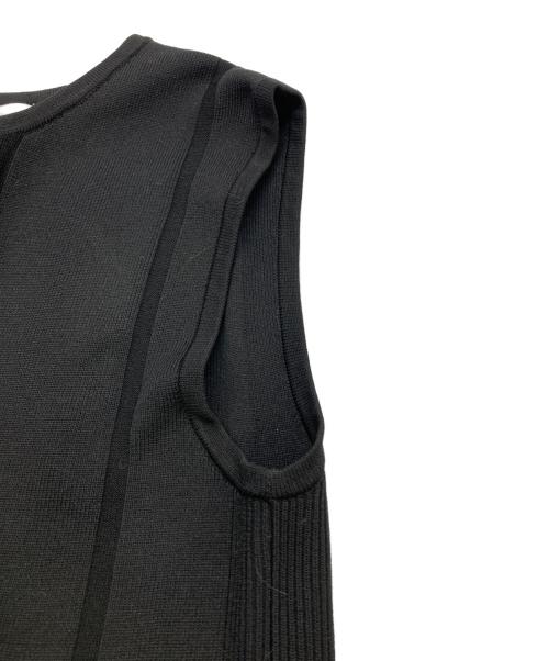 STYLE MIXER（スタイルミキサー）STYLE MIXER (スタイルミキサー) ベストレイヤードフォルムワンピース ブラック サイズ:Ｍの古着・服飾アイテム