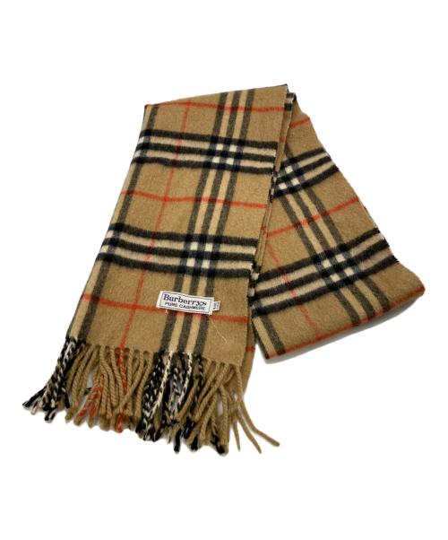 Burberry's（バーバリー）Burberry's (バーバリーズ) ノヴァチェックマフラー ベージュの古着・服飾アイテム