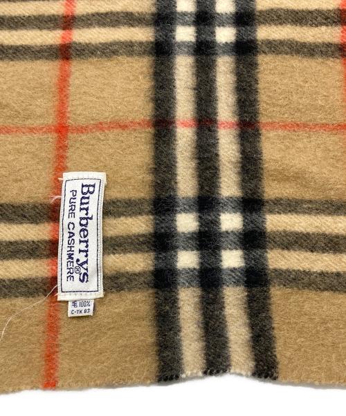 Burberry's（バーバリー）Burberry's (バーバリーズ) ノヴァチェックマフラー ベージュの古着・服飾アイテム
