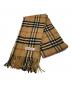 Burberry's（バーバリーズ）の古着「ノヴァチェックマフラー」｜ベージュ