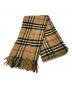 Burberry's (バーバリーズ) ノヴァチェックマフラー ベージュ：6000円