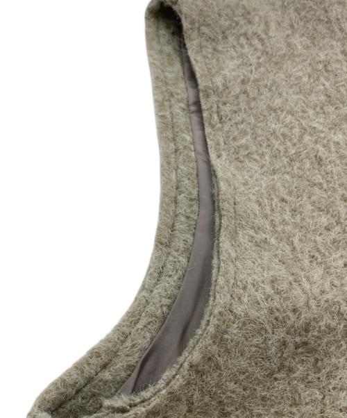 RILATO（リラート）RILATO (リラート) 圧縮ニット深Vベスト ベージュ サイズ:F 未使用品の古着・服飾アイテム