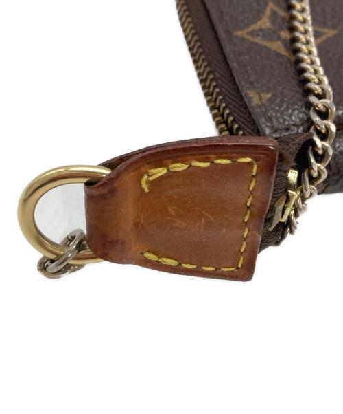 LOUIS VUITTON（ルイ ヴィトン）LOUIS VUITTON (ルイ ヴィトン) ポシェット/ 	ミニ・ポシェット・アクセソワール ブラウンの古着・服飾アイテム