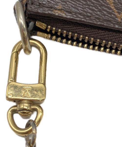 LOUIS VUITTON（ルイ ヴィトン）LOUIS VUITTON (ルイ ヴィトン) ポシェット/ 	ミニ・ポシェット・アクセソワール ブラウンの古着・服飾アイテム