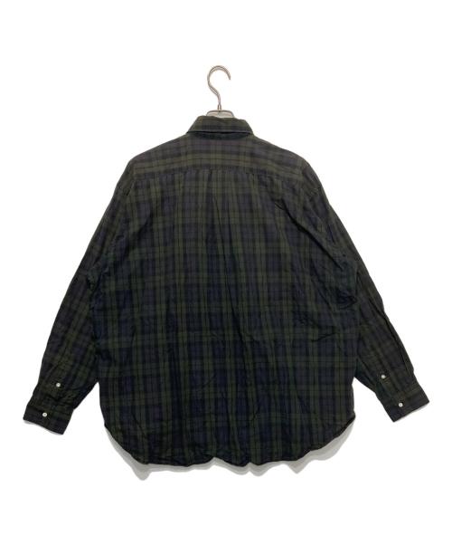 SSZ（エスエスズィー）SSZ (エスエスズィー) AH (アキオハセガワ) 別注BIG SHIRTS グリーン サイズ:Fの古着・服飾アイテム