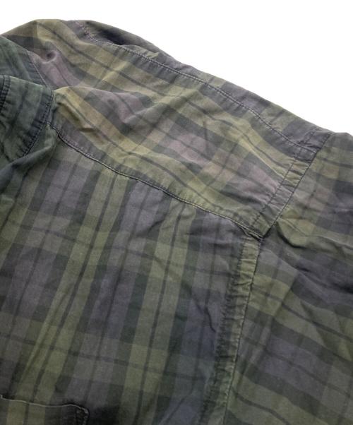 SSZ（エスエスズィー）SSZ (エスエスズィー) AH (アキオハセガワ) 別注BIG SHIRTS グリーン サイズ:Fの古着・服飾アイテム