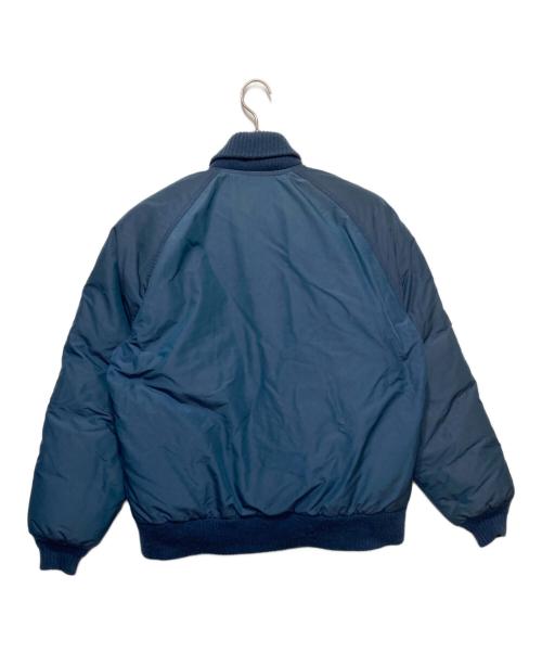 Eddie Bauer（エディーバウアー）Eddie Bauer (エディーバウアー) グースダウンジャケット ブルー サイズ:Ｌの古着・服飾アイテム