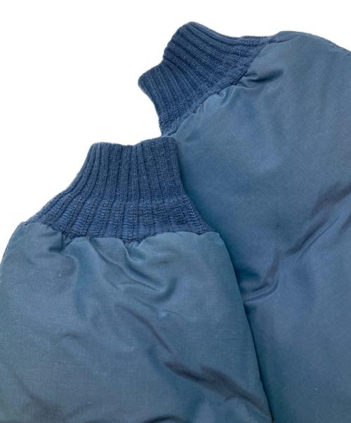 Eddie Bauer（エディーバウアー）Eddie Bauer (エディーバウアー) グースダウンジャケット ブルー サイズ:Ｌの古着・服飾アイテム