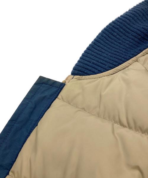 Eddie Bauer（エディーバウアー）Eddie Bauer (エディーバウアー) グースダウンジャケット ブルー サイズ:Ｌの古着・服飾アイテム