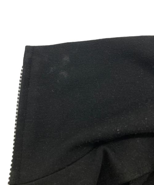 Y's（ワイズ）Y's (ワイズ) ジップアップ素材切替ワンピース ブラック サイズ:2の古着・服飾アイテム