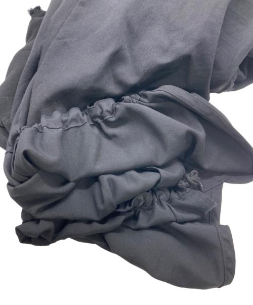 Y's（ワイズ）Y's (ワイズ) ジップアップ素材切替ワンピース ブラック サイズ:2の古着・服飾アイテム