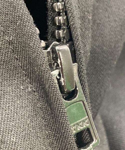 Y's（ワイズ）Y's (ワイズ) ジップアップ素材切替ワンピース ブラック サイズ:2の古着・服飾アイテム