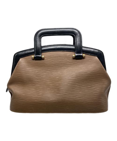 FENDI（フェンディ）FENDI (フェンディ) FFロゴハンドバッグ ブラウンの古着・服飾アイテム