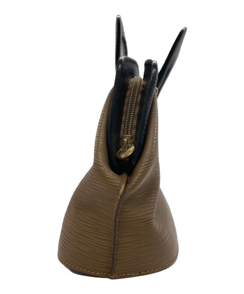 FENDI（フェンディ）FENDI (フェンディ) FFロゴハンドバッグ ブラウンの古着・服飾アイテム