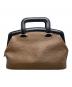 FENDI (フェンディ) FFロゴハンドバッグ ブラウン：30000円
